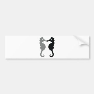 Autocollant De Voiture icône des chevaux de mer
