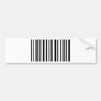 Autocollant De Voiture icône étiquette de code barre