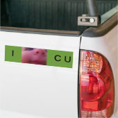 AUTOCOLLANT DE VOITURE ICU (Sur camion)