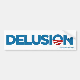 Autocollant De Voiture Illusion, Obama