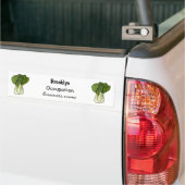 Autocollant De Voiture Illustration de Bok choy (Sur camion)