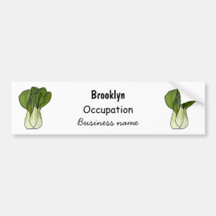 Autocollant De Voiture Illustration de Bok choy