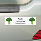 Autocollant De Voiture Illustration de Broccoli (En voiture)