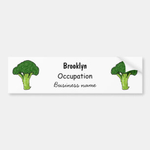 Autocollant De Voiture Illustration de Broccoli