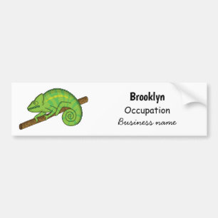 Autocollant De Voiture Illustration de caméléon de Parson