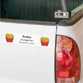 Autocollant De Voiture Illustration de frites (Sur camion)