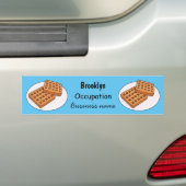 Autocollant De Voiture Illustration de gaufre (En voiture)