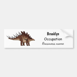 Autocollant De Voiture Illustration de Kentrosaurus