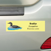 Autocollant De Voiture Illustration de Loon bird (En voiture)