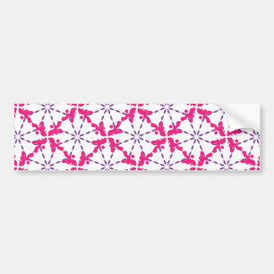 Autocollant De Voiture Illustration de motif de caniche personnalisable