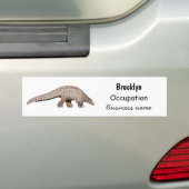 Autocollant De Voiture Illustration de Pangolin (En voiture)