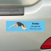 Autocollant De Voiture Illustration de Tamandua (En voiture)