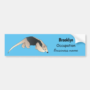 Autocollant De Voiture Illustration de Tamandua