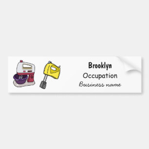 Autocollant De Voiture Illustration du mixer