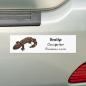 Autocollant De Voiture Illustration du monstre Gila (En voiture)