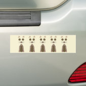 Autocollant De Voiture Illustration graphique CAT Tabby (En voiture)