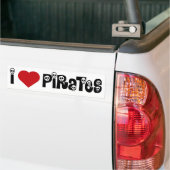 Autocollant De Voiture Iluvpirates (Sur camion)