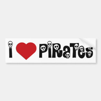 Autocollant De Voiture Iluvpirates