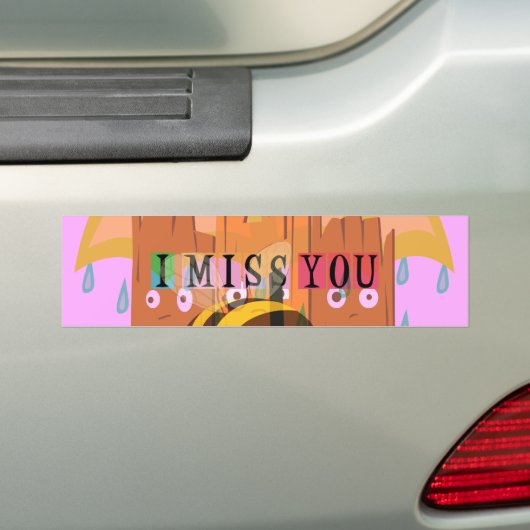 Autocollant De Voiture "I'm Board - I Miss You : A Playful & Puny Greetin (En voiture)