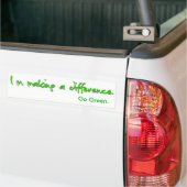 Autocollant De Voiture Im faisant une différence (Sur camion)