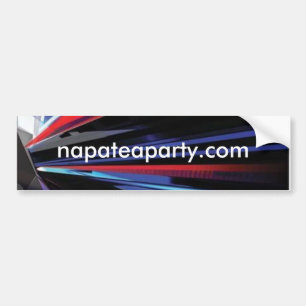 Autocollant De Voiture image de thé de napa, napateaparty.com