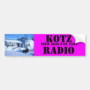 AUTOCOLLANT DE VOITURE IMG_0319, RADIO DE KOTZ