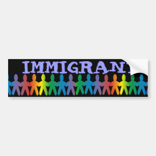 Autocollant De Voiture Immigré
