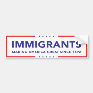 Autocollant De Voiture Immigrés