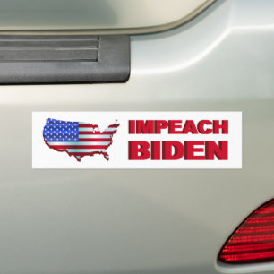 Autocollant De Voiture Impeach Biden