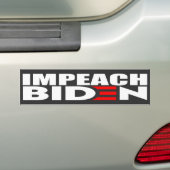 Autocollant De Voiture Impeach Biden Anti Joe Biden (En voiture)