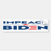 Autocollant De Voiture Impeach Biden Anti Joe Biden (Devant)
