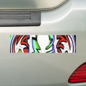 Autocollant De Voiture Impression Abstrait Face Hakuna Matata (En voiture)