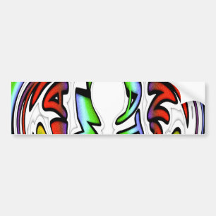 Autocollant De Voiture Impression Abstrait Face Hakuna Matata