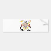 Autocollant De Voiture Imprimer Anniversaire Kaleidoscope (Devant)