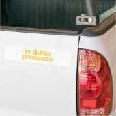 Autocollant De Voiture in dubio prosecs (Sur camion)