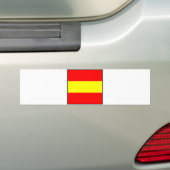 Autocollant De Voiture indicateur de signal de l'alphabet maritime numéro (En voiture)