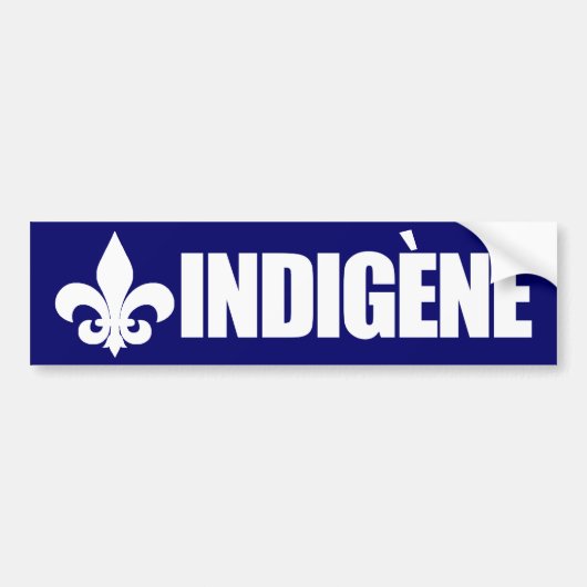 Autocollant De Voiture Indigène (Devant)