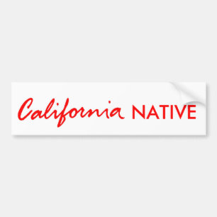 Autocollant De Voiture Indigène de la Californie