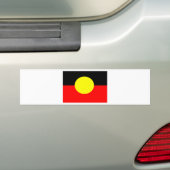 Autocollant De Voiture Indigène-Drapeau (En voiture)