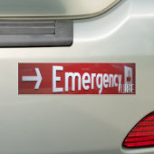 Autocollant De Voiture Infirmière de secours (En voiture)