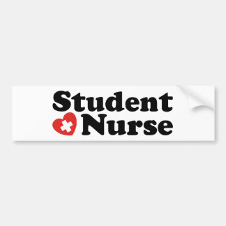 Autocollant De Voiture Infirmière étudiante