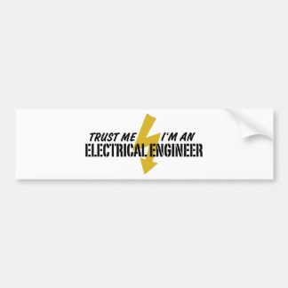 Autocollant De Voiture Ingénieur électrique