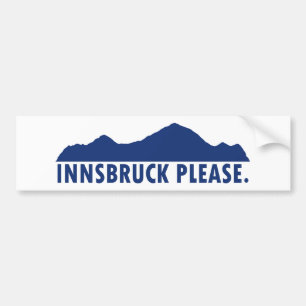 Autocollant De Voiture Innsbruck Autriche S'il vous plaît