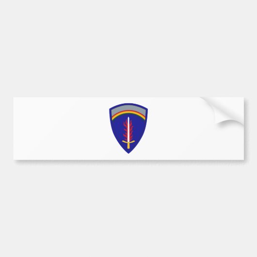 Autocollant De Voiture Insigne Army Europe USAREUR (Devant)