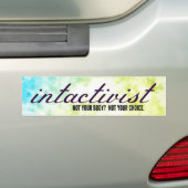 Autocollant De Voiture Intactivist (En voiture)