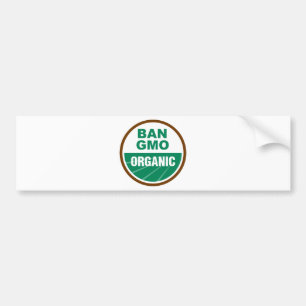 Autocollant De Voiture Interdiction GMO organique