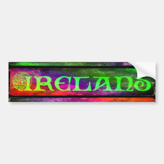 Autocollant De Voiture Ireland Sticker, Autocollants, Arc-en-ciel, couleu