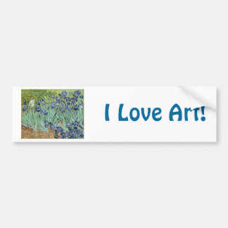 Autocollant De Voiture Iris 2 par Vincent van Gogh