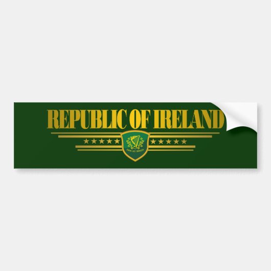 Autocollant De Voiture Irish Pride (Devant)