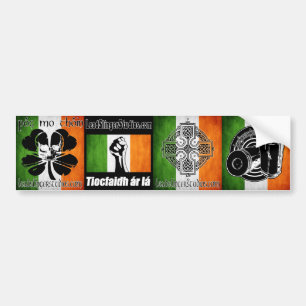 Autocollant De Voiture Irlandais 4 Bumperstickers de LSS